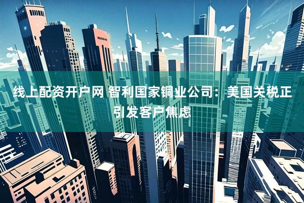 线上配资开户网 智利国家铜业公司：美国关税正引发客户焦虑